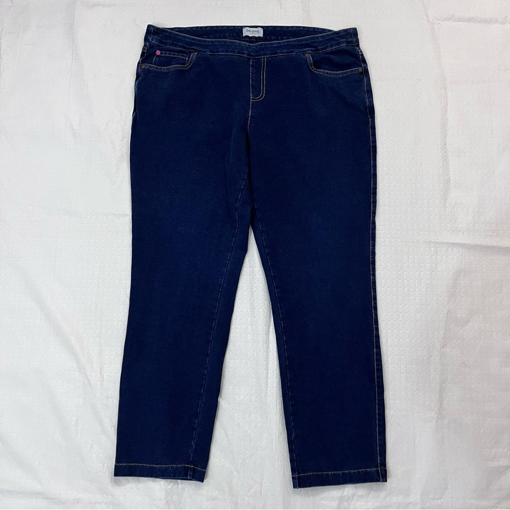 Pajama Jeans ladies straight pull on jeans size XLP